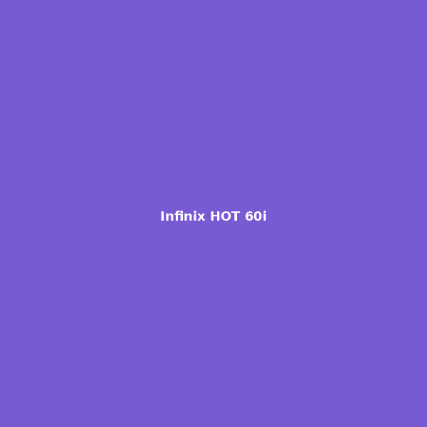 Infinix HOT 60i 6GB/128GB Purple