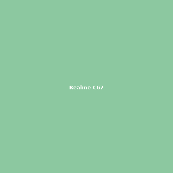 Realme C67 8GB/256GB Vert